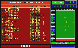 Kick Off II atari screenshot