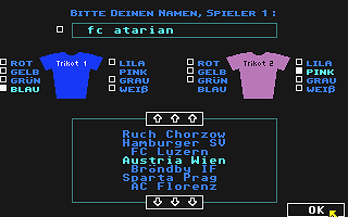 Kicker atari screenshot