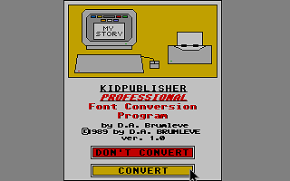 Kidpublisher Professional atari screenshot