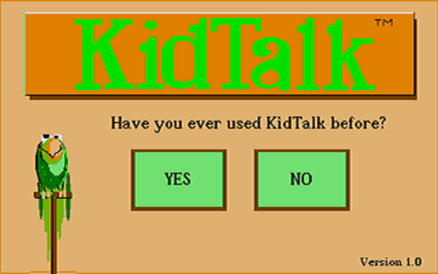Kidtalk atari screenshot