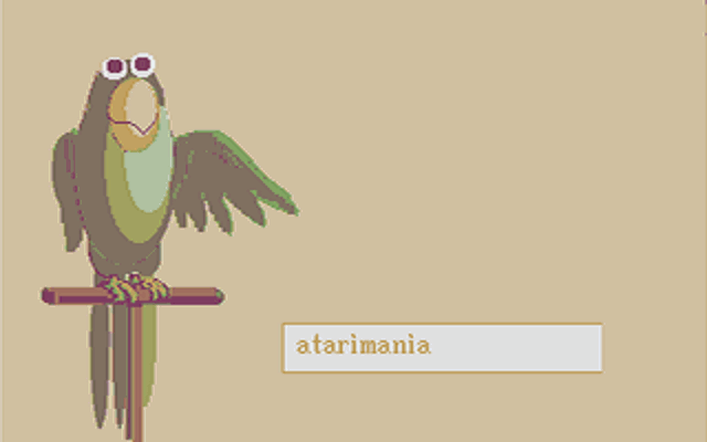 Kidtalk atari screenshot