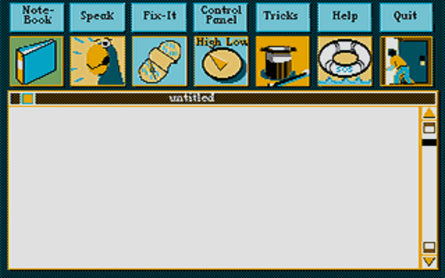 Kidtalk atari screenshot
