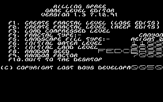 Killing Spree atari screenshot
