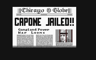 King of Chicago (The) atari screenshot