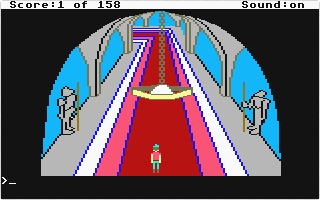 King's Quest - Quest for the Crown atari screenshot