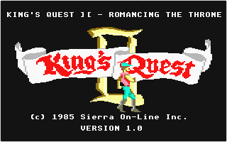 King's Quest II - Romancing the Throne — screenshot 1