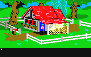 King's Quest II - Romancing the Throne atari screenshot