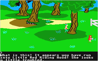 King's Quest II - Romancing the Throne atari screenshot