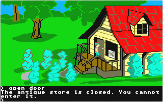 King's Quest II - Romancing the Throne atari screenshot