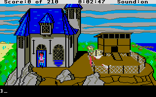 King's Quest III - To Heir is Human atari screenshot