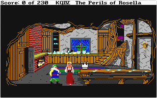 King's Quest IV - The Perils of Rosella atari screenshot