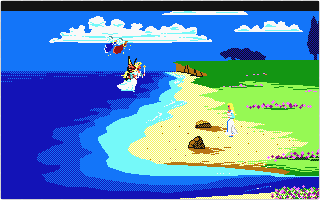 King's Quest IV - The Perils of Rosella atari screenshot