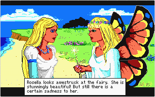 King's Quest IV - The Perils of Rosella atari screenshot