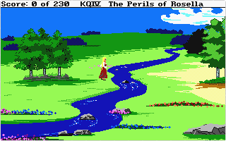 King's Quest IV - The Perils of Rosella atari screenshot