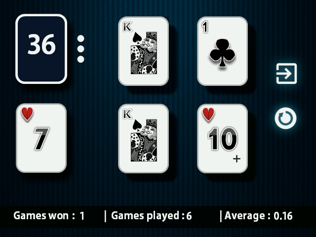 King Solitaire [Falcon030] atari screenshot