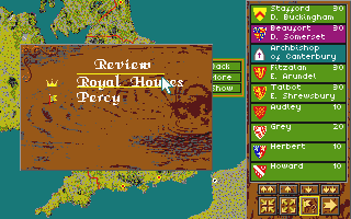 Kingmaker atari screenshot