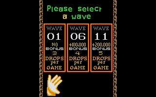 Klax atari screenshot