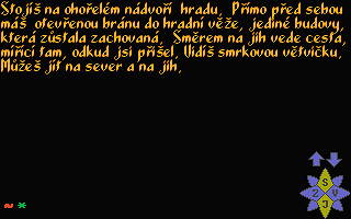 Kletba Jižní Zeme atari screenshot