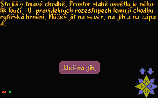 Kletba Jižní Zeme atari screenshot