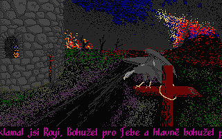Kletba Jižní Zeme atari screenshot