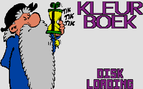 Kleur-Boek atari screenshot