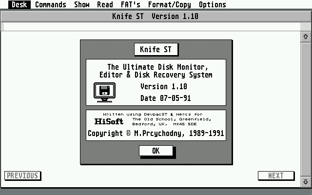 KnifeST — screenshot 1