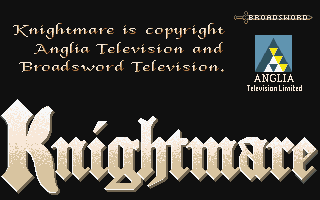 Knightmare atari screenshot