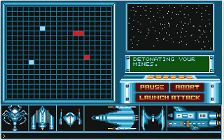 Kosmic Krieg atari screenshot