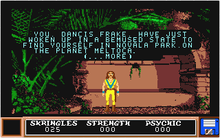 Kristal (The) atari screenshot
