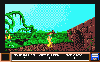 Kristal (The) atari screenshot