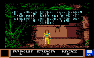 Kristal (The) atari screenshot