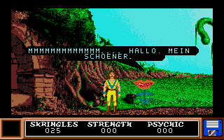 Kristal (The) atari screenshot