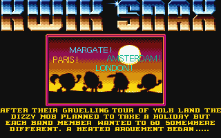 Kwik Snax atari screenshot