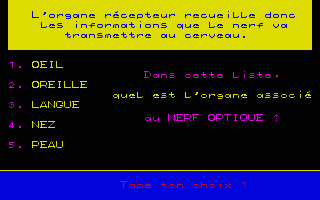 À la Découverte de l'Homme atari screenshot