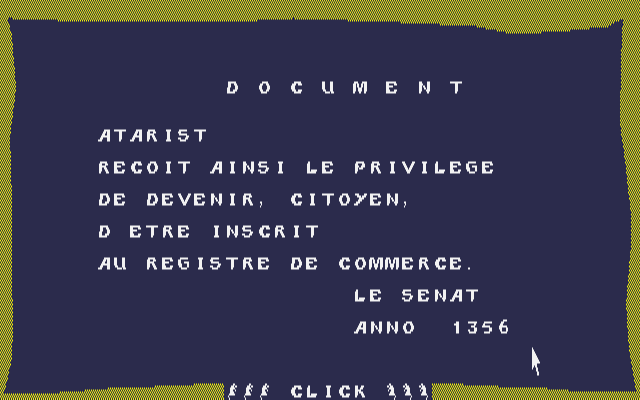 Hanse atari screenshot