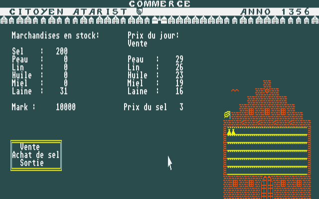 Hanse atari screenshot