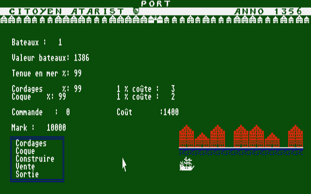 Hanse atari screenshot