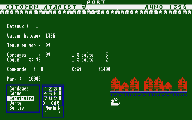 Hanse atari screenshot