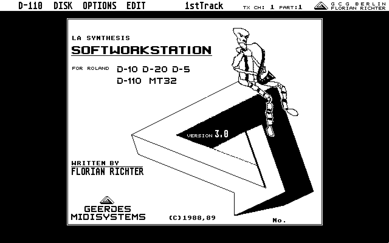 LA Synthesis Softworkstation for Roland D10 D20 D5 D110 MT32 — screenshot 1