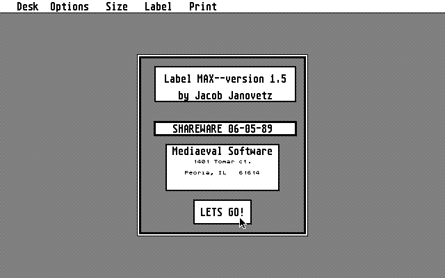 Label Max — screenshot 1