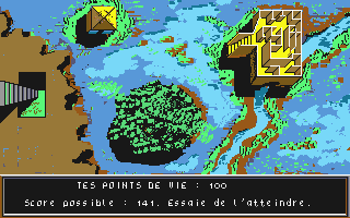 Labyrinthe aux Mille Calculs (Le) atari screenshot