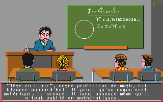 Labyrinthe aux Mille Calculs (Le) atari screenshot