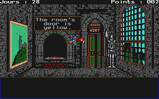 Labyrinthe d'Anglomania II atari screenshot
