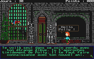 Labyrinthe d'Anglomania II atari screenshot