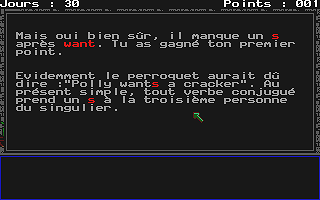 Labyrinthe d'Anglomania II atari screenshot