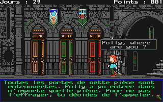 Labyrinthe d'Anglomania II atari screenshot