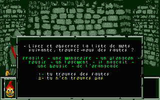 Labyrinthe d'Orthophus (Le) atari screenshot