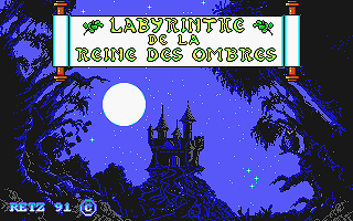 Labyrinthe de la Reine des Ombres atari screenshot