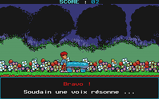 Labyrinthe de la Reine des Ombres atari screenshot