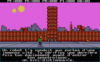 Labyrinthe de Morphintax (Le) atari screenshot